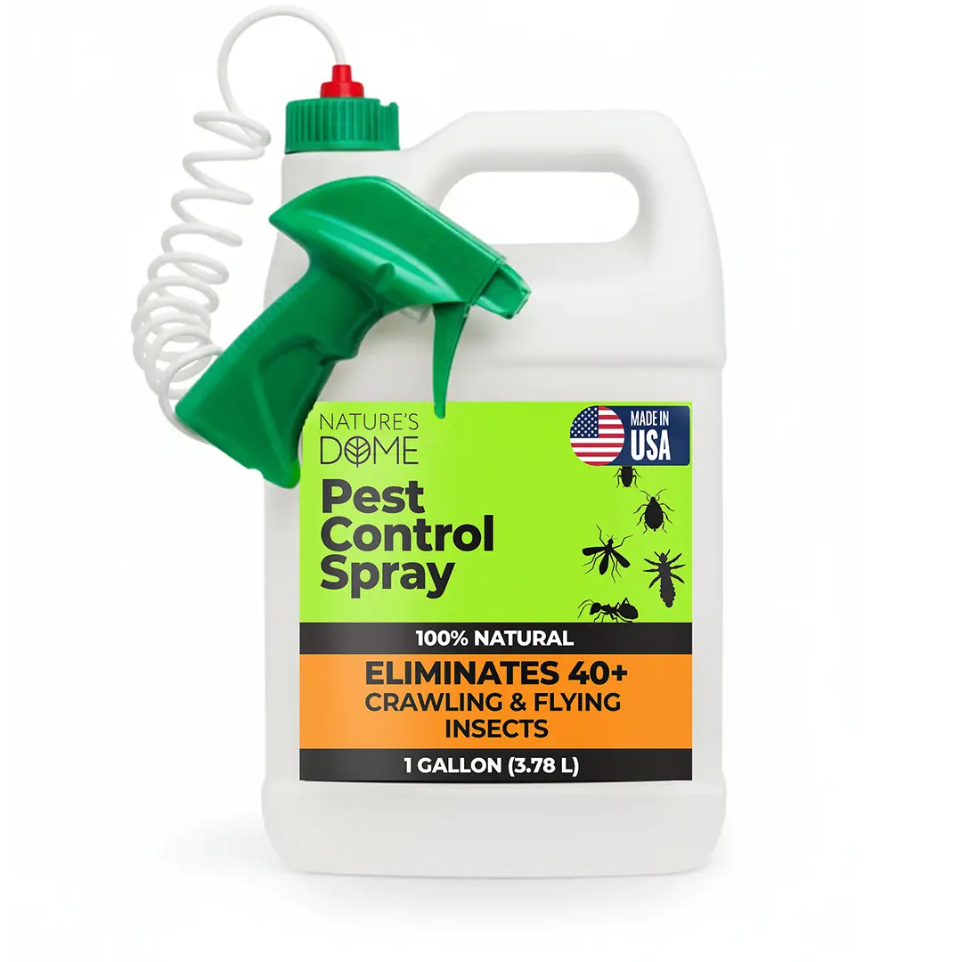 Nature’s Dome Natural Outdoor Pest Spray - 1 Gal Home & Garden Insect Pest Control Bug Killer