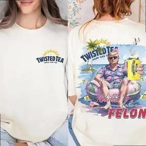 Trump Funny meme Shirt, Funny Chillin Like A Felon Summer T-Shirt, Donaldddddddd Trumpppppise ShiSrhit