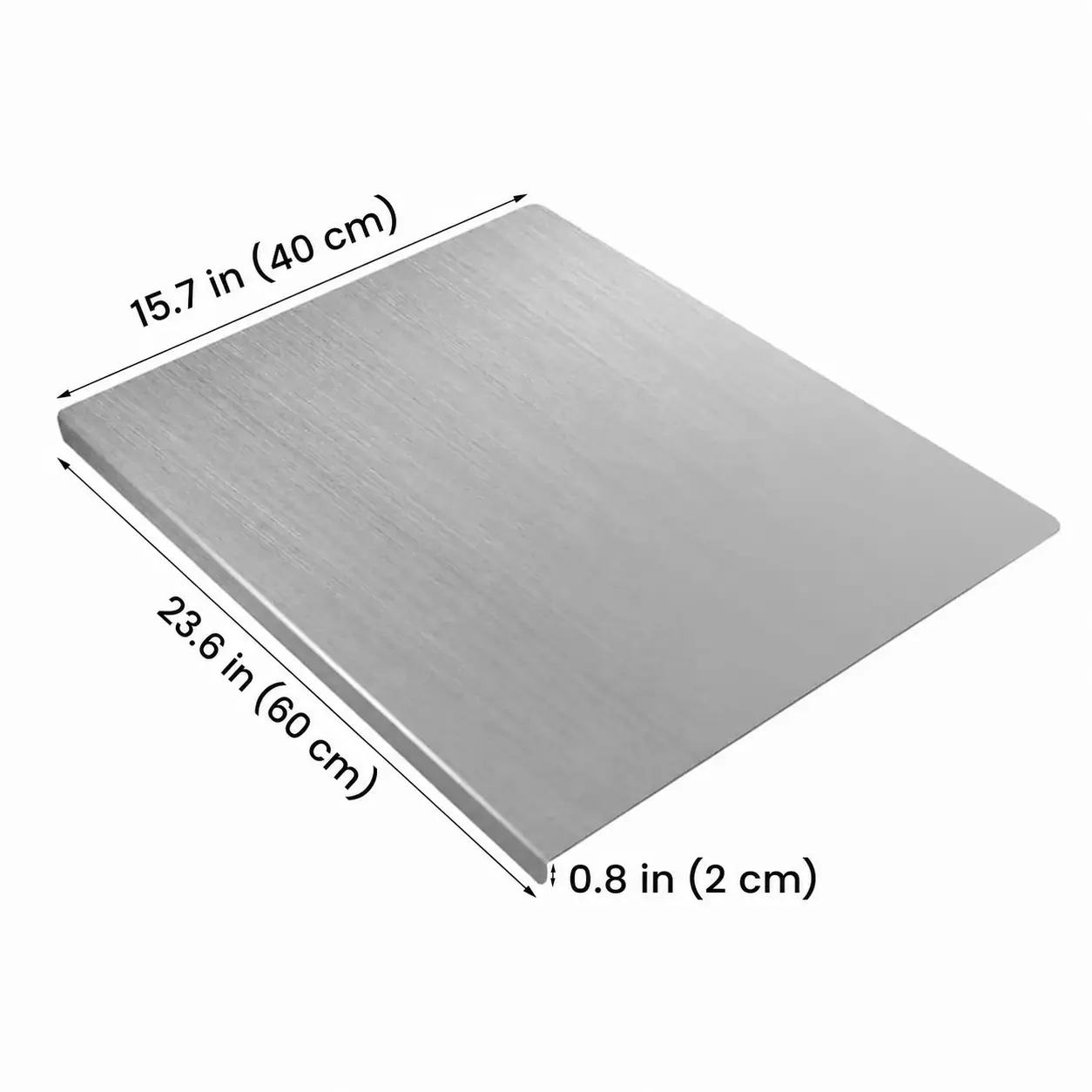 15.75 "× 16.54 "