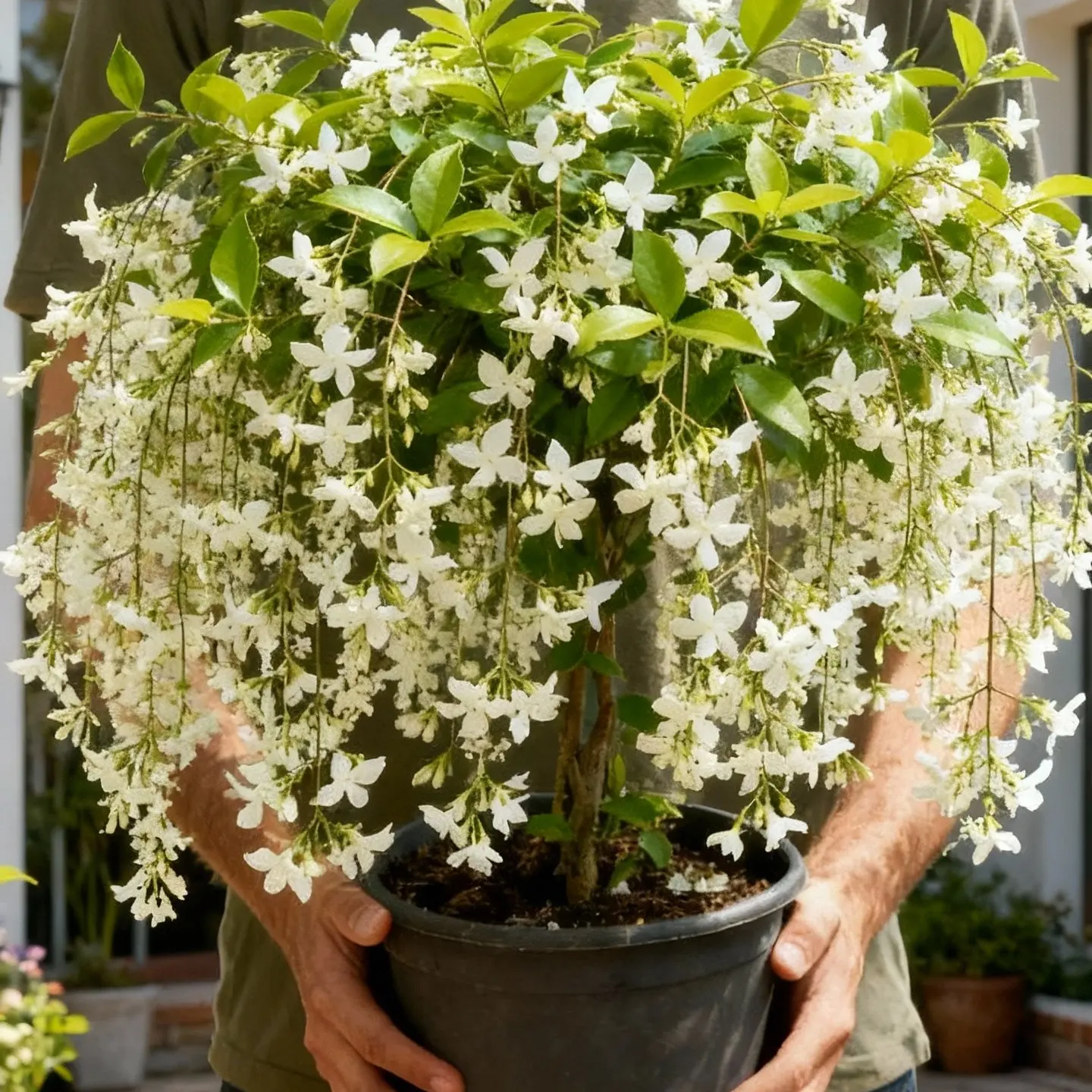 Trailing Jasmine Seeds Bridal Veil High Germination Rate Nodding
