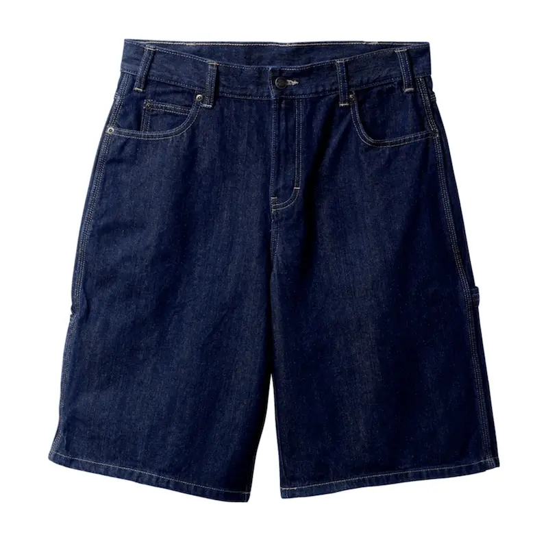 Dickies Men's 13" Denim Utility Shorts, Relaxed Fit, Cotton-Polyester-Spandex Blend Fabric