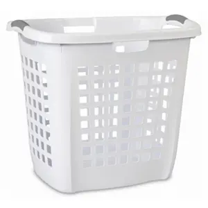 Sterilite 12258004 19.88 in. Ultra Easy Carry Hamper White