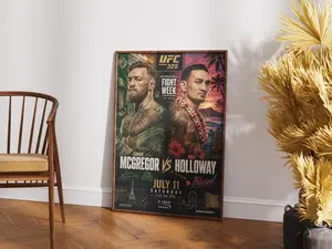 Conor Mcgregor UFC329 Boxing Poster Wall Art Poster Family Decor ( Unframed - Print Only )
