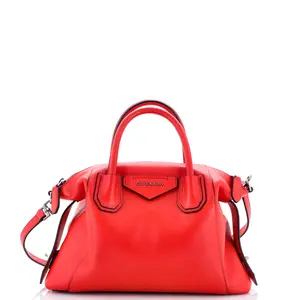 Pre-owned GIVENCHY Leather Top Handle Bags Antigona Soft Bag Small by Rebag