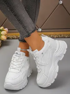 2026 Spring New Casual Dad Sneakers, Thick Sole Sneaker, Comfortable Increased Height Shoes, Versatile Sporty Footwear, Sports Shoes for Everyday Wear