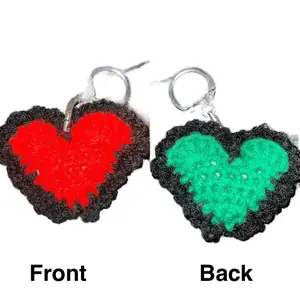 HookedOnKim LLC Pan-African Flag Keychain/Bag Charm
