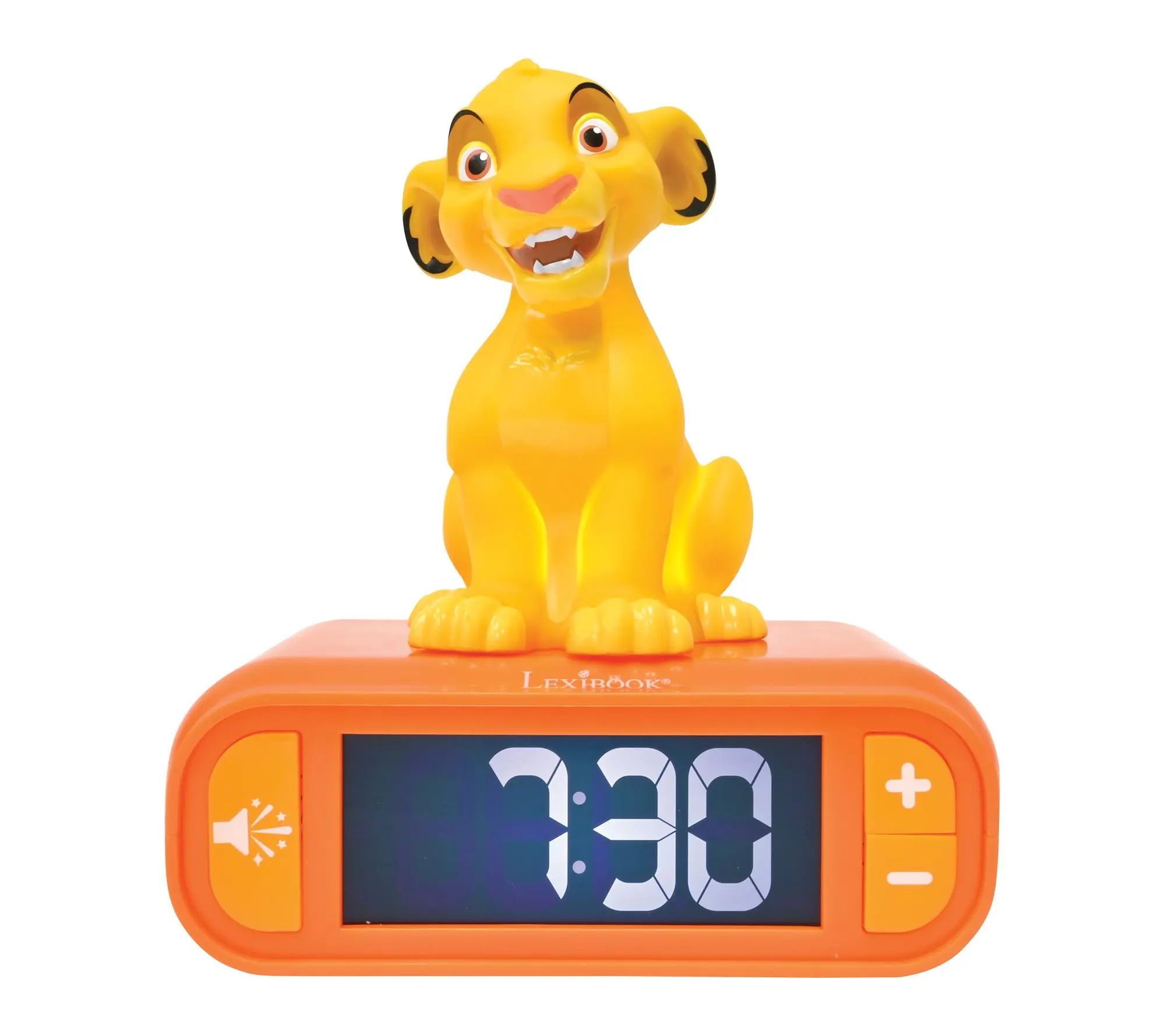 Lexibook Simba Alarm Clock with Light & Sounds Lexibook Simba Alarm Clock with Light & Sounds