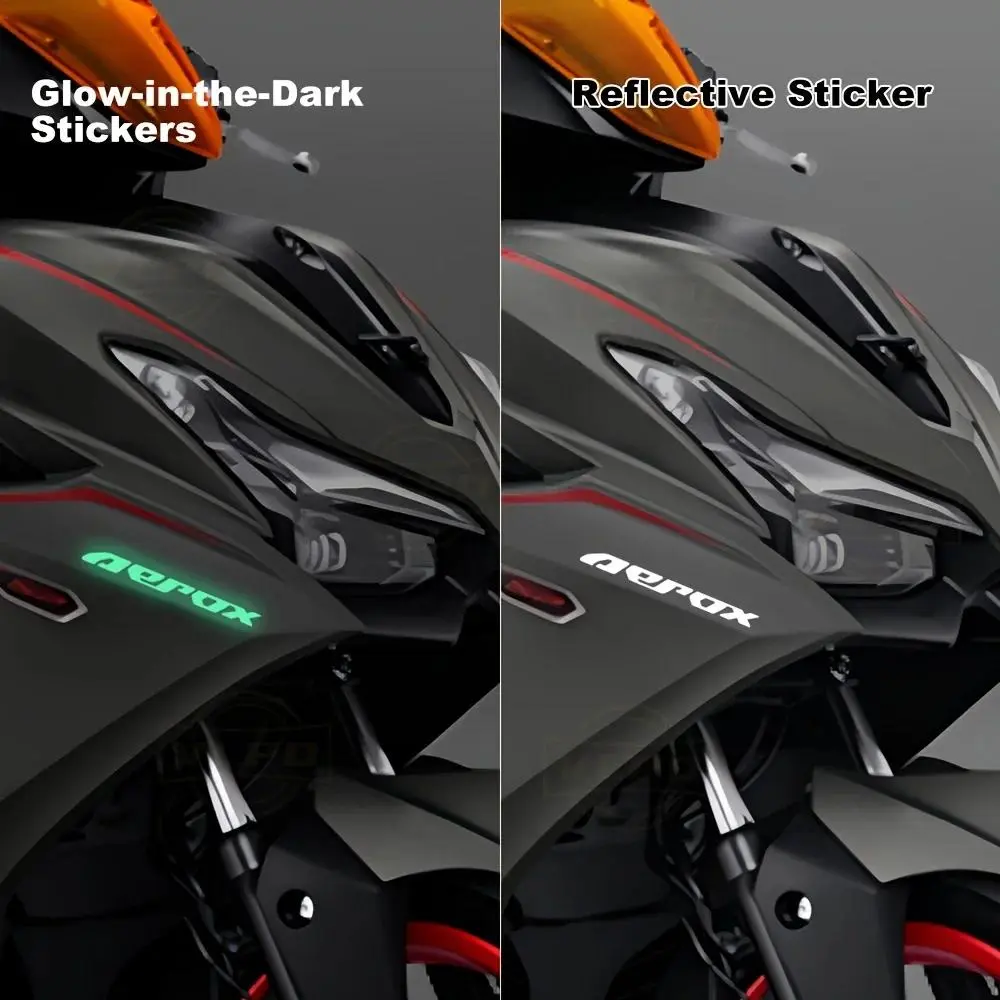Yamaha Aerox Motorcycle Sticker, Waterproof Decorative Sticker for Aerox50 Aerox125 Aerox155 50 125 155 Accessories