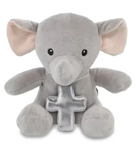 PLUSH CROSS - 6" PLUSH - ELEPHANT