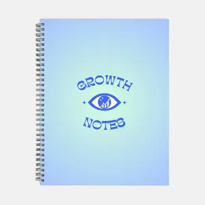 Large Hardcover Notebook | Blueberry Breeze