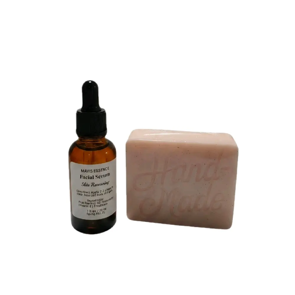 Skin Renewal Duo - Handmade Soap & Rosehip Facial Serum