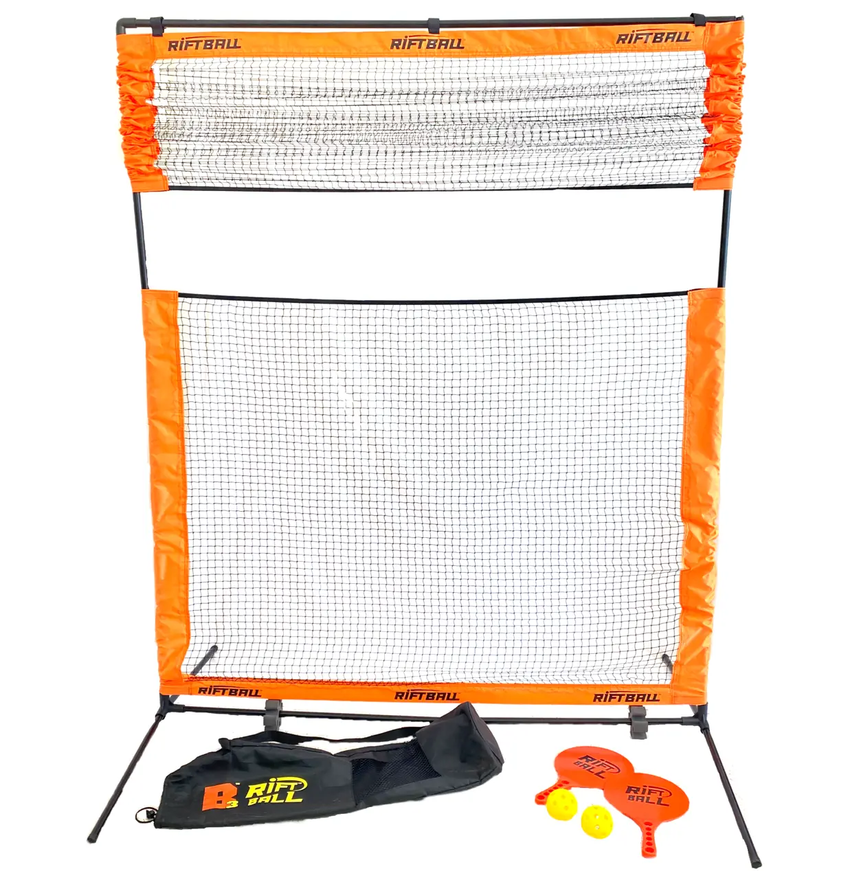 Creative Brainworks B3 Riftball Paddle Ball Game System - 2 Nets for Twice The Fun! For Adults, kids and family: Beach, Yard, Tailgating, Camping