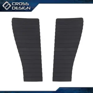 CROSSDESIGN Hood Louver Inserts Grille Fit For 1985-1990 Chevrolet Camaro Z28 & Iroc-Z Black