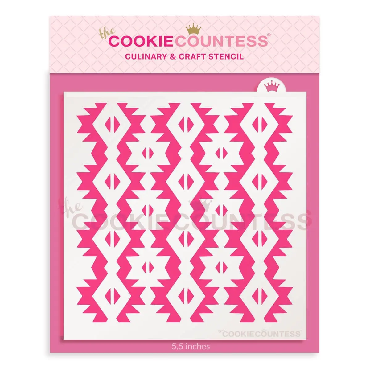 Aztec Dreams Pattern Stencil