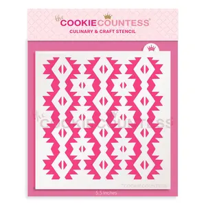 Aztec Dreams Pattern Stencil