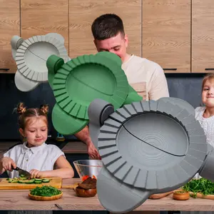 3-Piece Dough Press & Hand Pie Press Set - Dumpling Crimper 4, 5, 6 Inch | Pastry, Turnover, Pierogi, Patties & Empanada Maker | Made in USA Kitchen Utensils