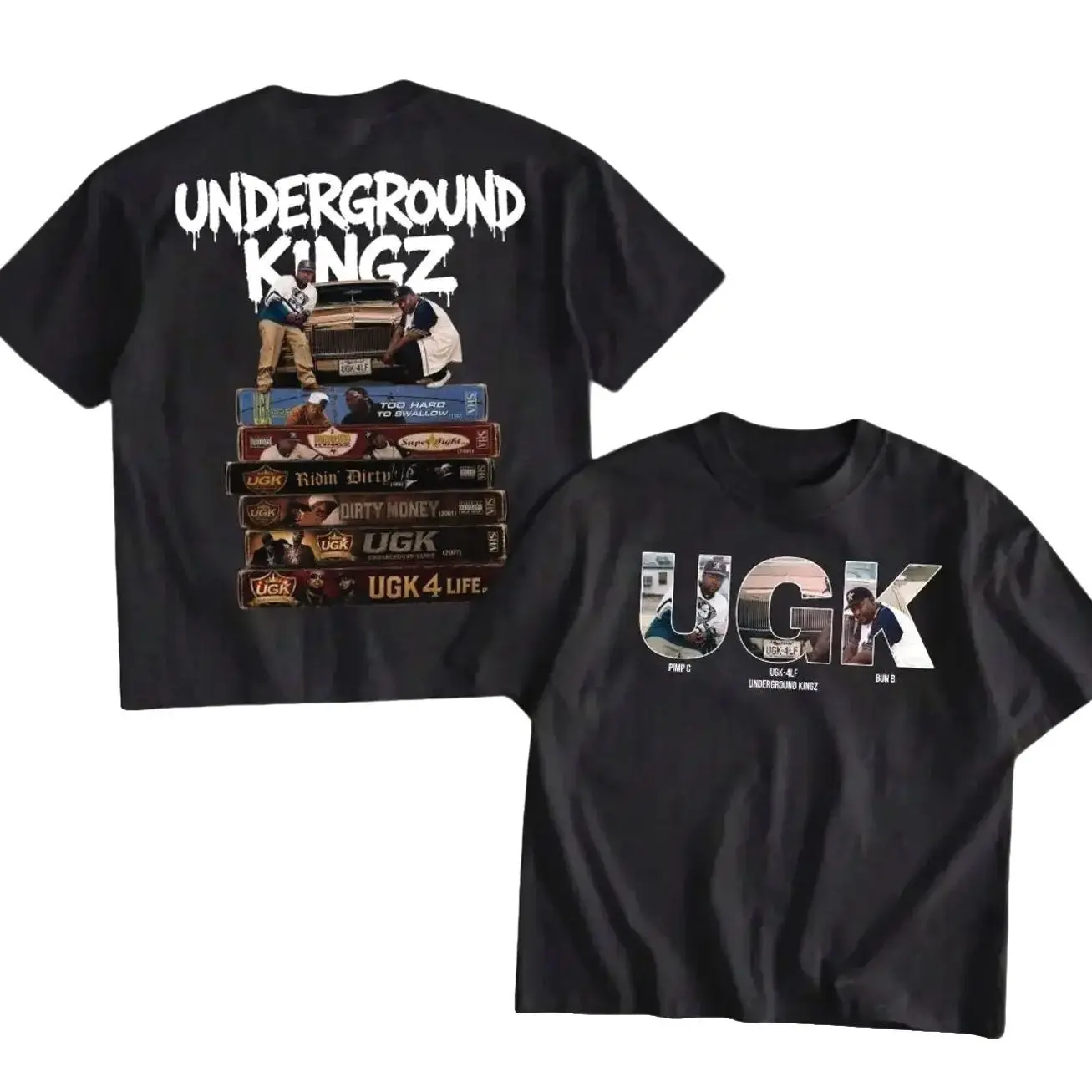 Vintage UGK Album T-shirt, Underground Kingz Graphic tee, Hip Hop Music Band Shirt, Vintage Album T-Shirt, 90s Rap Streetwear Gift, Vintage Hip Hop Graphic Tee, Unisex Shirt, Gift For Fan, For Men, For Women, Full Size, Full Color, MADE IN USA O