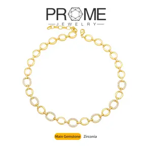 (CN108)French Style Disc Minimalist Collarbone Necklace Zircon Vintage Design, Stylish Elegance, Perfect Gift for Women