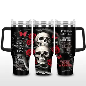 Morally Grey Era Take it Like a Good Girl Books Tumbler 40oz, Dark Romance 40oz Tumbler, Gothic Fantasy Book Tumbler 40oz, Gift for Book Lover, Good Girl Tumbler