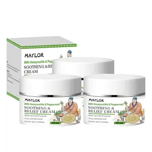 Maylor Soothing & Relief Cream Herbal Moisturizer The Spot Cream for Sensitive Skin Lightweight Hydration Comfort Refreshing Daily Skin Care