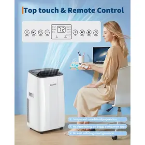 Smart 14,000 BTU Portable Air Conditioner – Fast Cooling, App & Alexa Control, Dehumidifier & Fan, Quiet Operation, LCD Display & Remote, 24H Timer, Cools Rooms up to 800 Sq.Ft