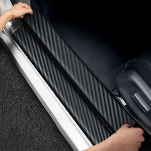 Car Door Sill Anti-trampling Protection Sticker, Car Door Sill Sticker, Rear Trunk Sticker, Car Interior Accessories for Car Door Sill