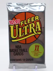 1992-93 Fleer Ultra Series 2 Basketball Pack (14 Cards)