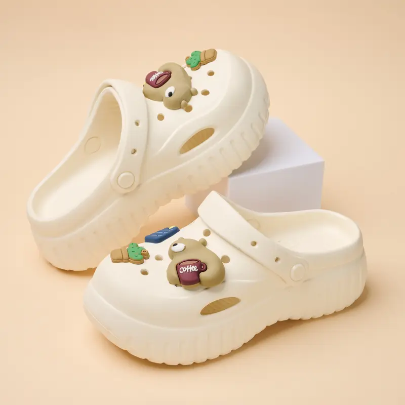 Women's Non-Slip EVA Clogs - Breathable Lightweight Walking Shoes, Skid Prevention Slip-On Ankle Footwear with Round Toe Sole for Indoor/Outdoor Use, Sohochic Shoes for Women