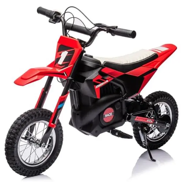 24V Kids Electric Dirt Bike, High-Speed Motorcycle with 250W Motor & Air-Filled Tires