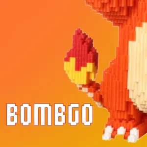 BOMBGO  Building Block, Toys,Birthday Gift,Christmas Gift,Educational Building Blocks,Trend Decoration,Cool Gifts,Brick,Family Bonding BlackFriday Christmas
