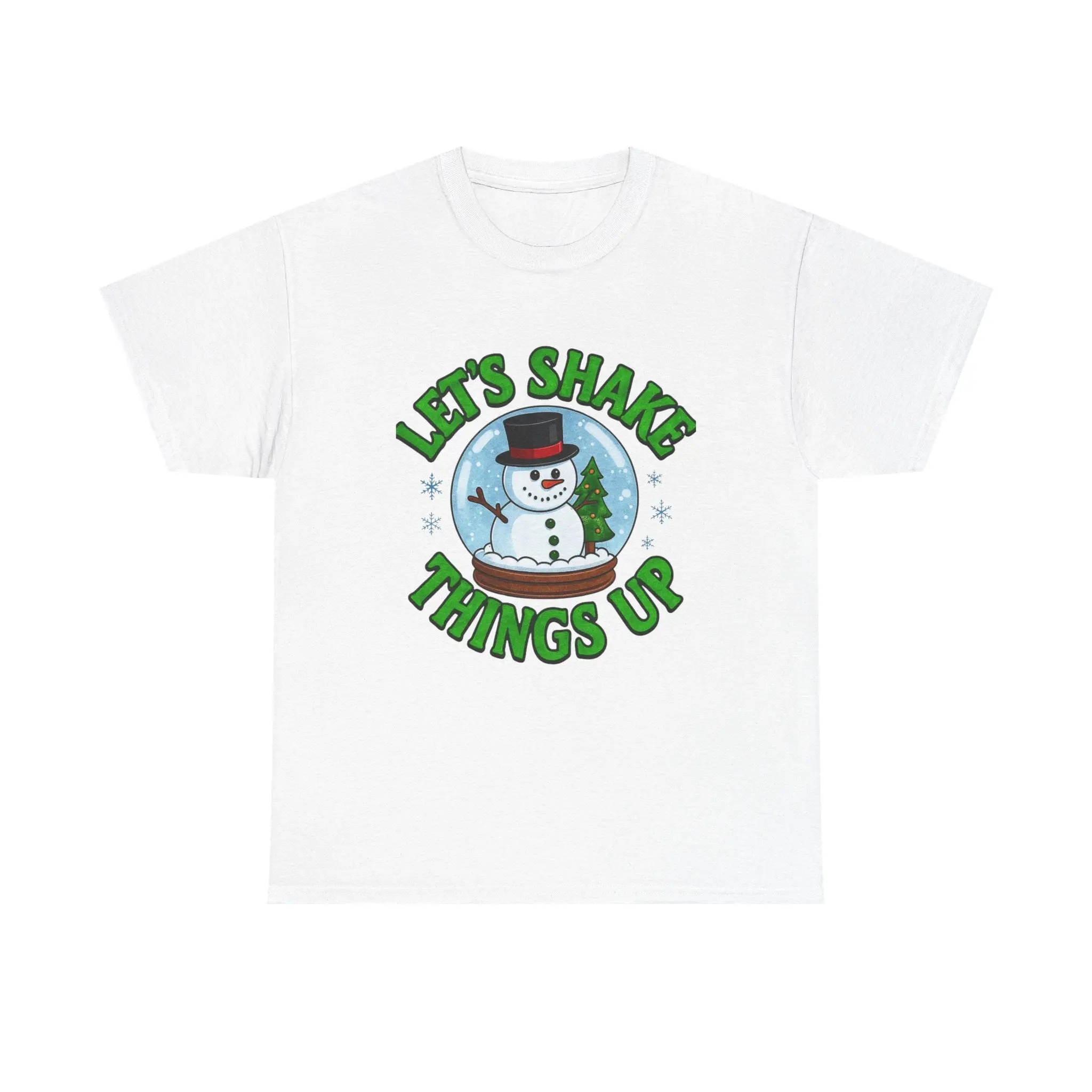 Christmas Snow Globe Tee 'Shake Things Up'