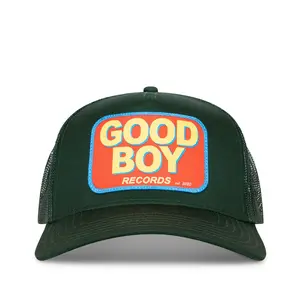 Good Boy Patch Hat (GREEN) - GOOD BOY RECORDS