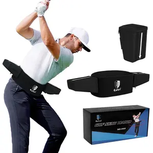 Caiton 1pc Golf Training Aid, Golf Accessory - Made of high-elastic material, breathable, comfortable, with a two-in-one design, it optimizes swing mechanics, correct swing posture, and suitable for both golf beginners and experienced players