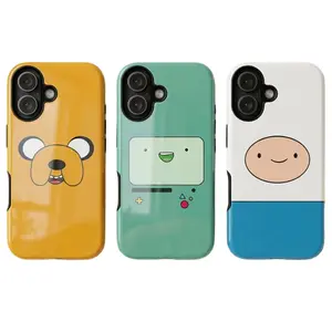 Adventure Time Cartoon Character Phone Case Full Wrap Suitable for iPhone 17-11 Pro Max/Plus and  Samsung Galaxy S23-25