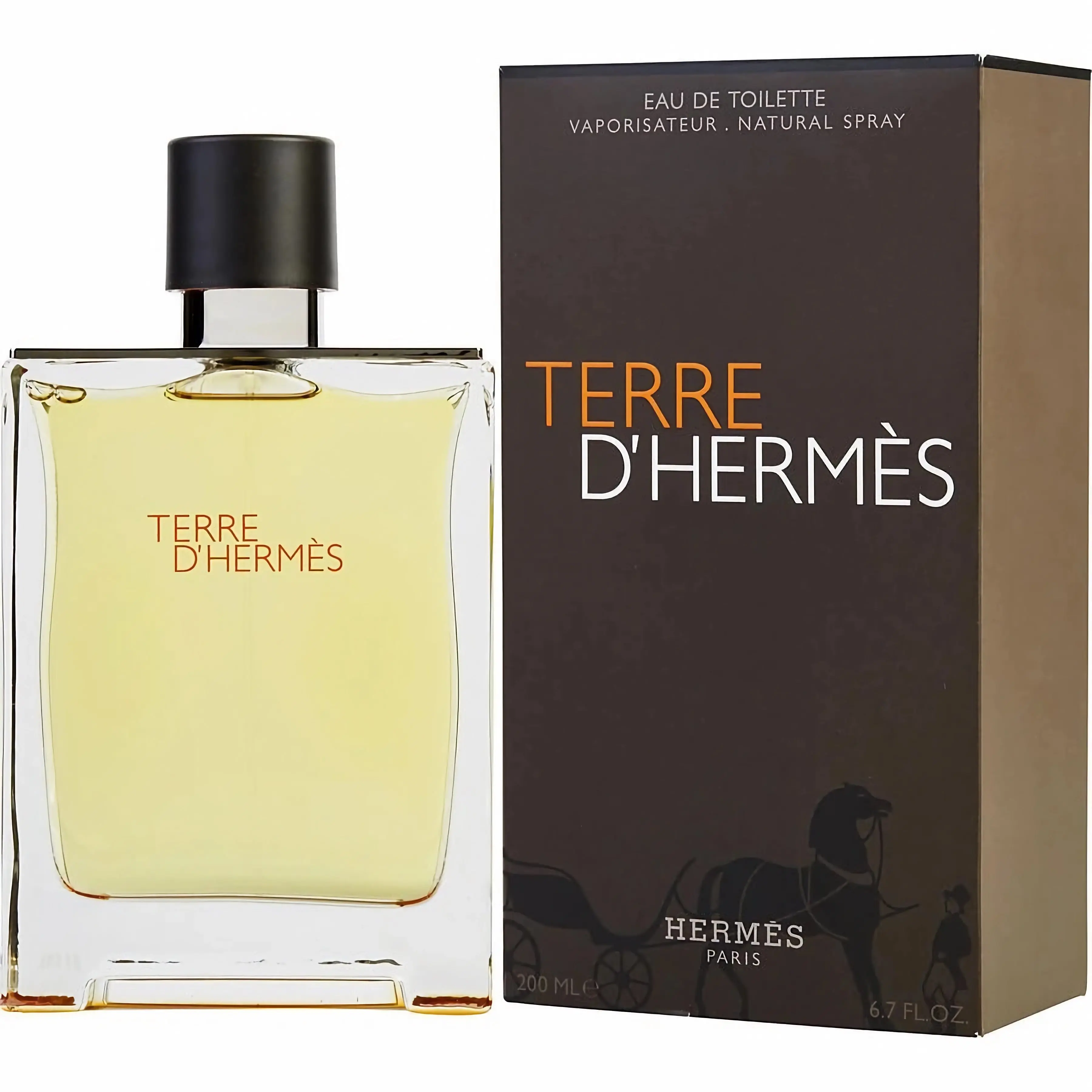Hermes Men's 6.7 Ounce Terre D'Hermes Eau de Toilette