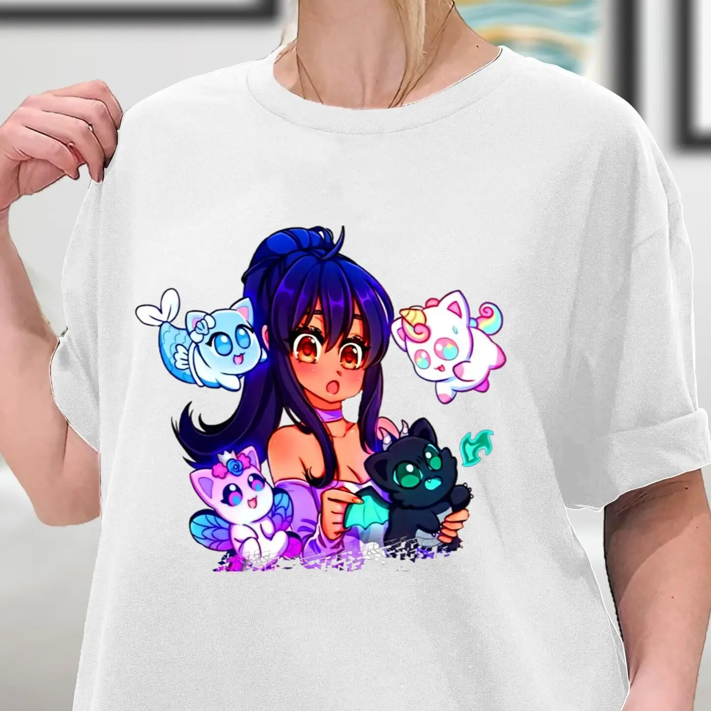 Aphhmau T Shirt Meemeows Aphhmau Cat Shirt Aphhmau Cat Girl T-shirt Youtuber Gamers
