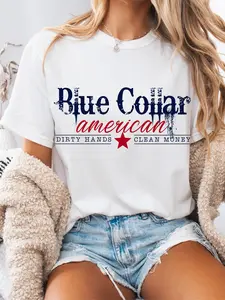 Blue Collar American Graphic