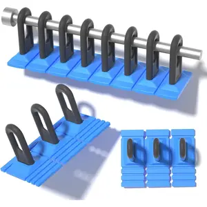 Paintless Dent Repair Tool  Dent Puller Kit Heavy Duty Auto  Dent Remover Glue Pulling Tabs Blue Puller