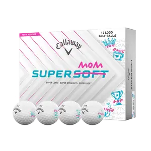 Callaway Golf Supersoft Super Mom Golf Balls in White