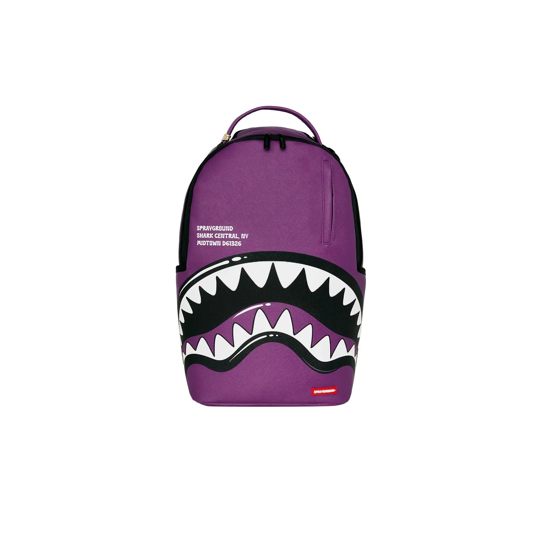 Sprayground Shark Central Bubbly Purple Backpack