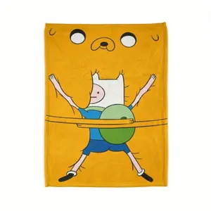 Adventure Time Blanket | Adventure Time Decorations, Home Decor, Gifts, Finn