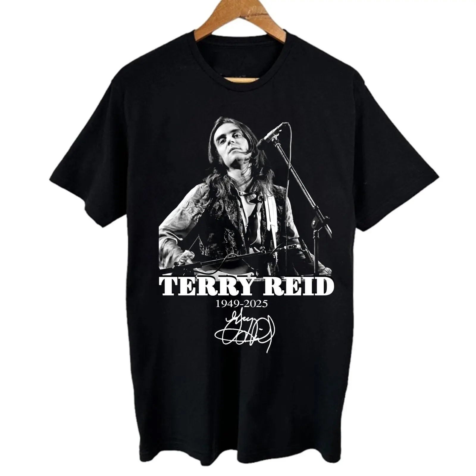 Terry Reid Black T-Shirt