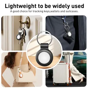 1/2/4pcs Vehicle GPS Tracker with Keychain, Smart Tracker, Global Use, iOS and Android Compatible, No Monthly Fee, for Cars, Bikes, Pets, Luggage, Personal Items