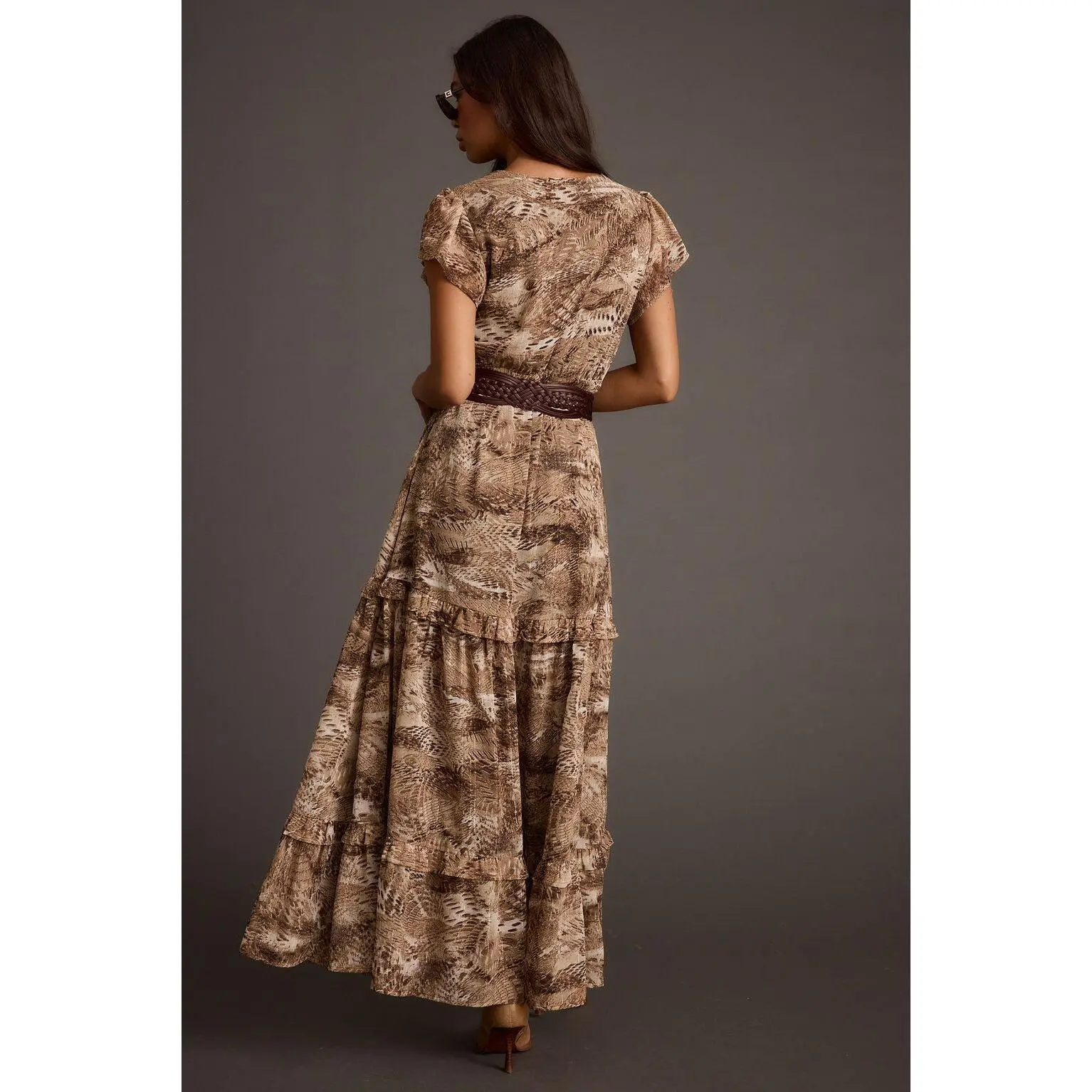 Sundance Mocha Printed Maxi Dress - TikTok Shop Sundance Mocha Printed Maxi Dress - TikTok Shop