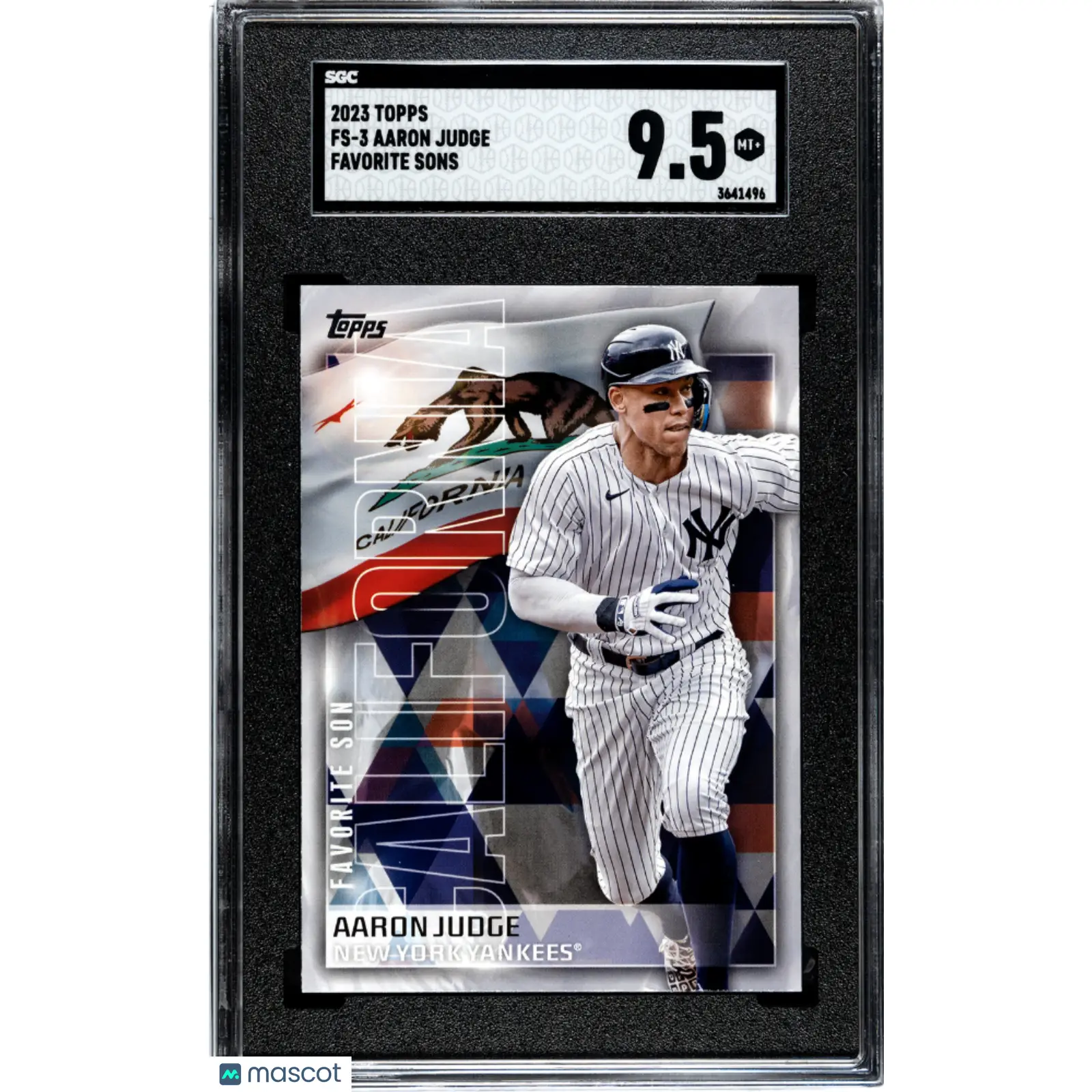 Aaron Judge SGC 2023 Topps #FS 3 Favorite Sons Baseball 9.5