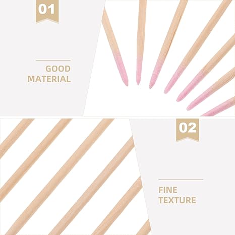 Dual-Ended Disposable Sterile Soft Cotton Swabs, Tattoo Cleaning/nail Design/lash Extension, Daily Beauty Cosmetics Makeup Tool