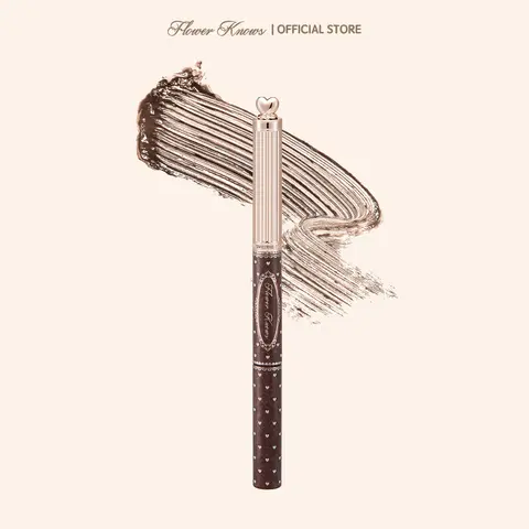 Flower Knows The Sweetie Bear Collection Dual-Ended Brow Gel & Pencil, 2-In-1 tool, Smooth, Never Blocky, Resists Sweat, Humidity, and Rain, Long-Lasting, #sohochic, Ideal for Christmas gift, Black Friday