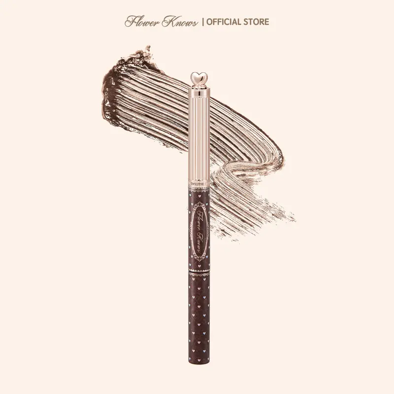 Flower Knows The Sweetie Bear Collection Dual-Ended Brow Gel & Pencil, 2-In-1 tool, Smooth, Never Blocky, Resists Sweat, Humidity, and Rain, Long-Lasting, #sohochic, Ideal for Christmas gift, Black Friday