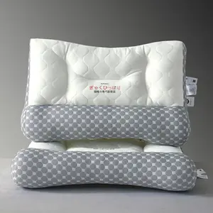High-End Dual-Layer Sleep Pillow for Neck Support, Soft and Fluffy with Stress Relief, Ideal for Home and Hotel Decor