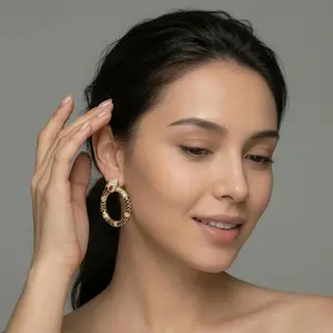 Snake Hoop Earrings for Women Cubic Zirconia Huggie Hoops Gold Silver Stainless Steel Enamel Animal Gothic Jewelry Aesthetic Statement Waterproof Earrings Club Night Out Gift for Her Girlfriend